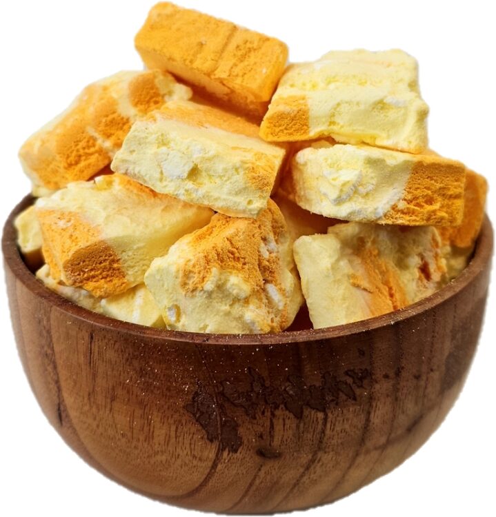 بستنی خشک هویج بستنی