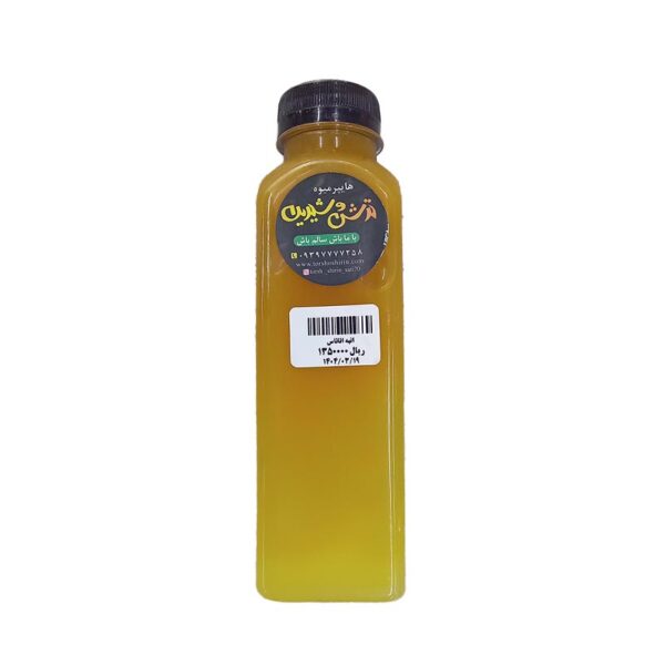 آب انبه آناناس طبیعی ترش و شیرین - 0.5 لیتر