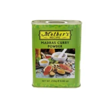 ادويه کاری ماذرز هندی MOTHER’S مدل Madras Curry Powder وزن 250 گرم