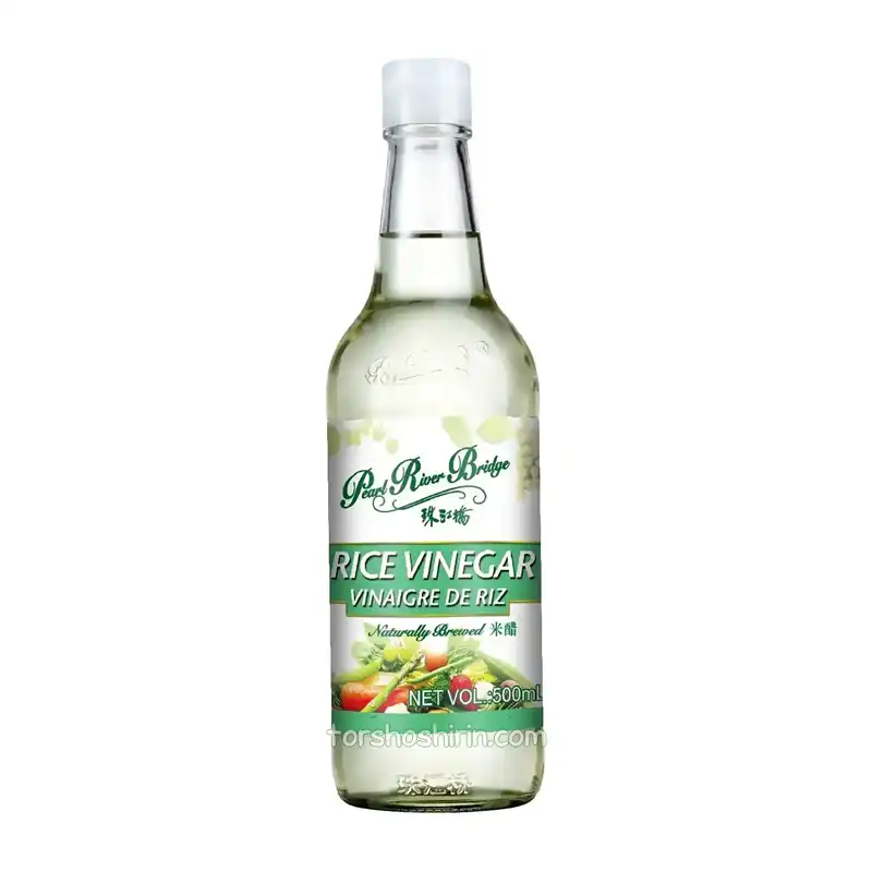 سرکه برنج با تخمیر طبیعی پرل ریور بریج 500 میلی لیتر