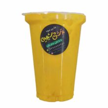 شیک انبه زعفران طبیعی ترش و شیرین - 0.5 لیتر