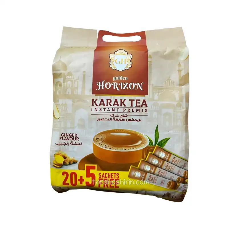 چای کرک گلدن هریزون زنجبیل بسته 25 عددی