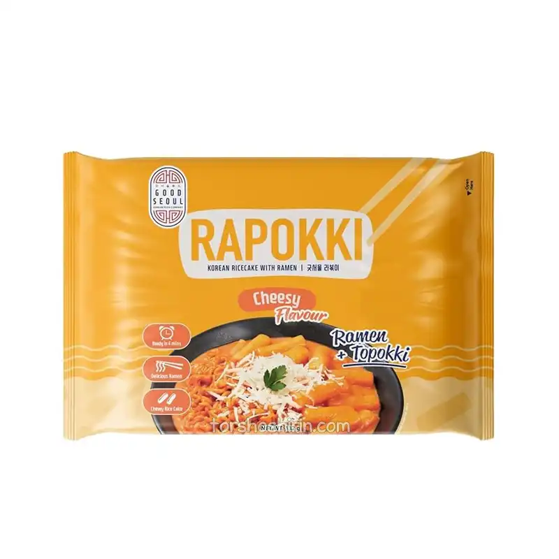 کیک برنجی کره ای راپوکی با طعم پنیر 132 گرم