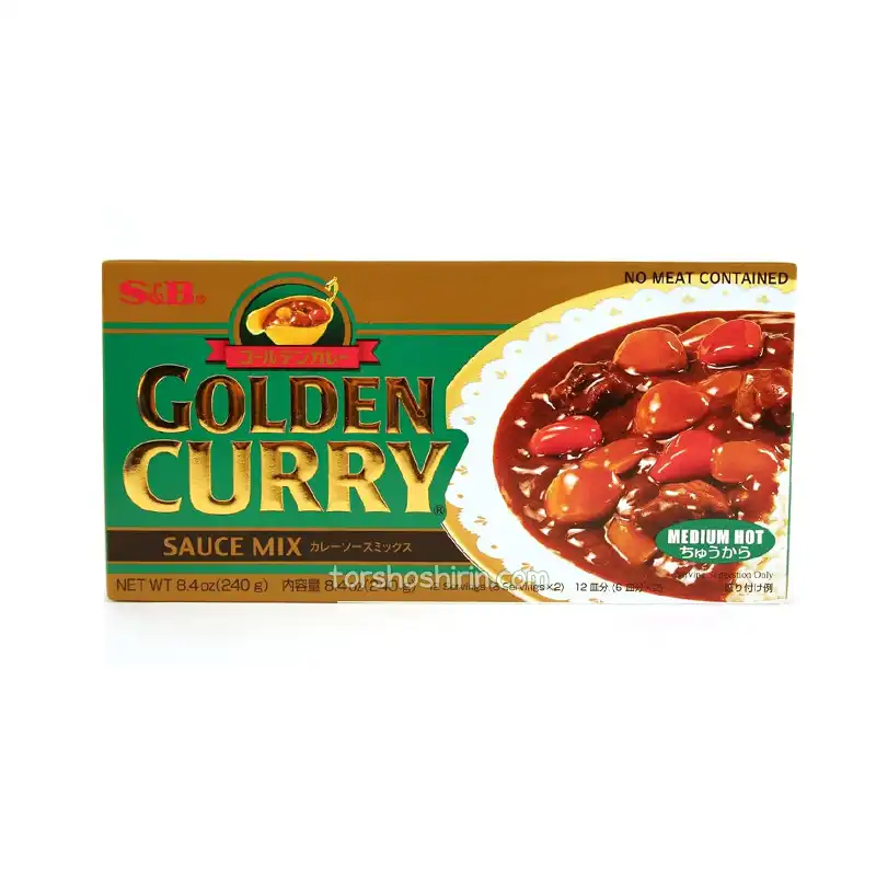 گلدن کری نسبتا تند 220 گرم